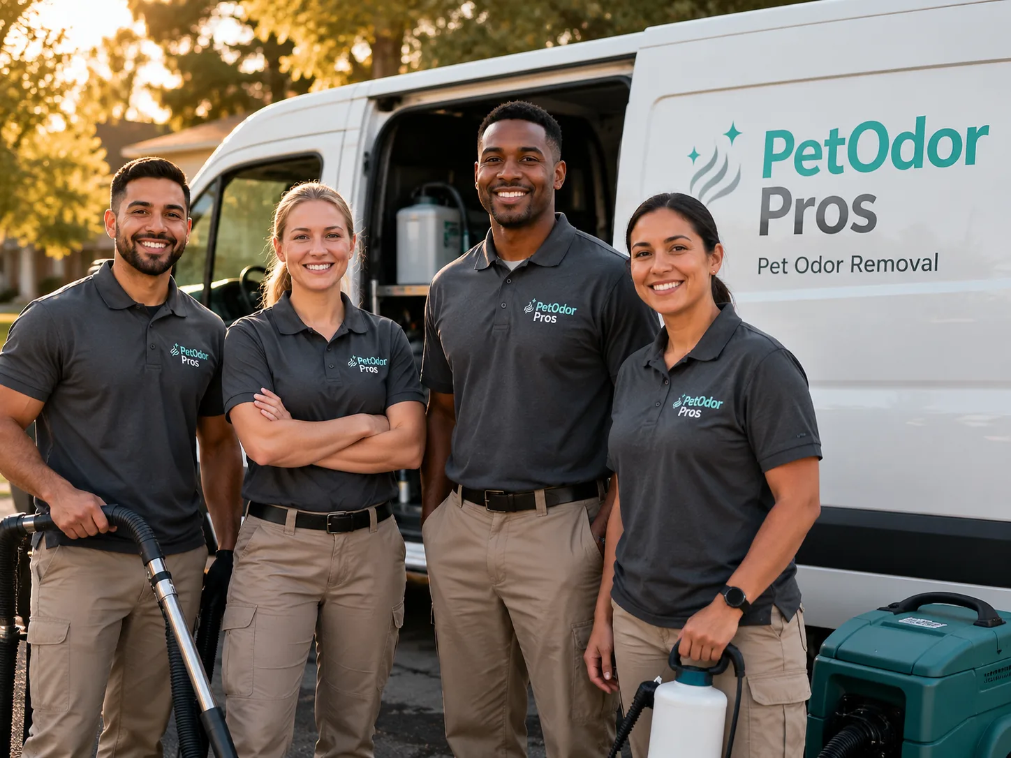 Pet Odor Removal team serving Hamilton, PA